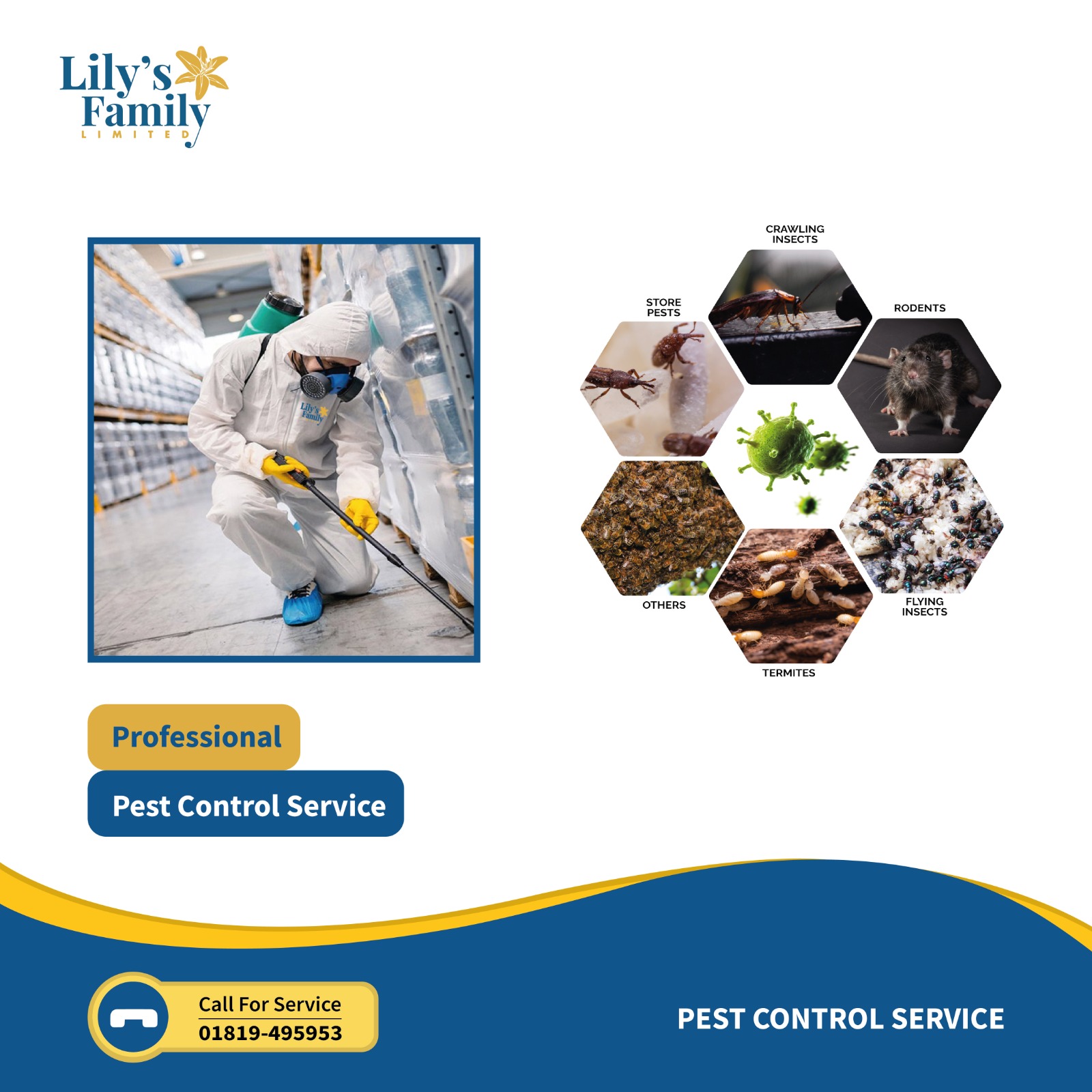 Pest Control Lily's Family Limited